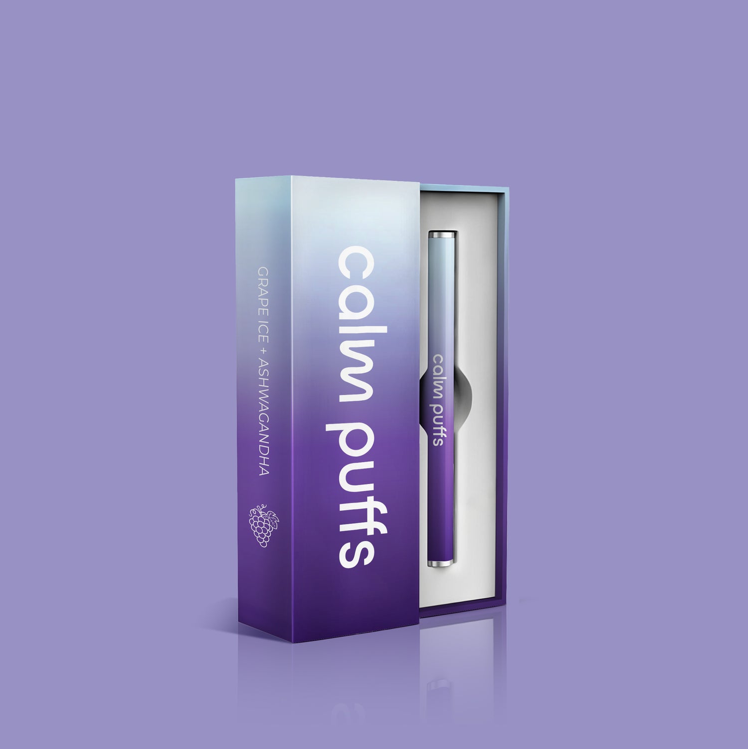 Midnight Iced Grape + Ashwagandha - Calm Puffs