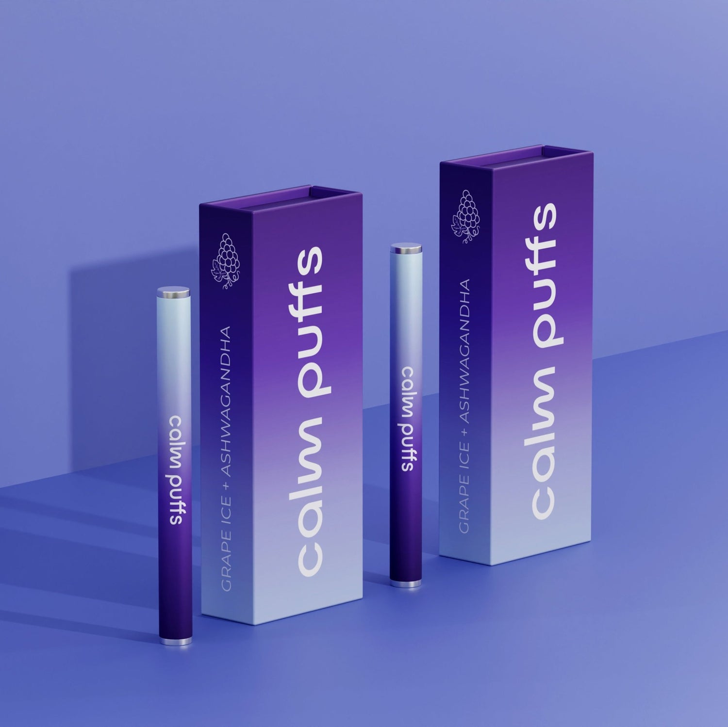 Ashwagandha infused grape diffuser promoting relaxation and mood support