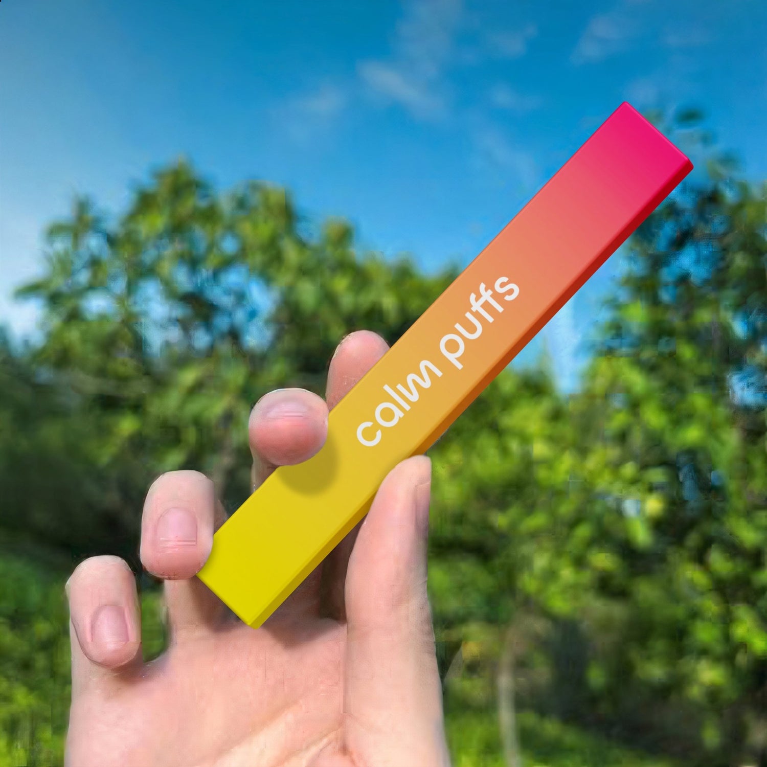 Plant-based mango peach pineapple scent diffuser for smooth energy lift