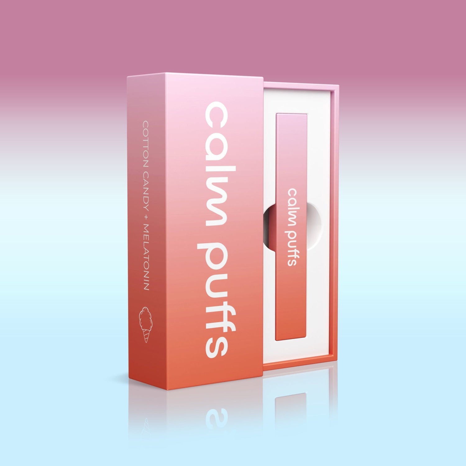 Cotton Candy + Melatonin - Calm Puffs