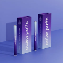 Ashwagandha infused grape diffuser promoting relaxation and mood support