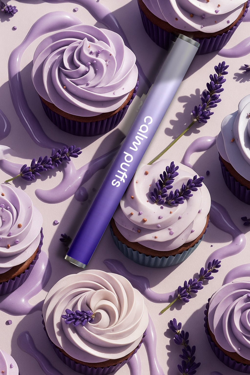 Sweet lavender berry aroma stick promoting restful sleep