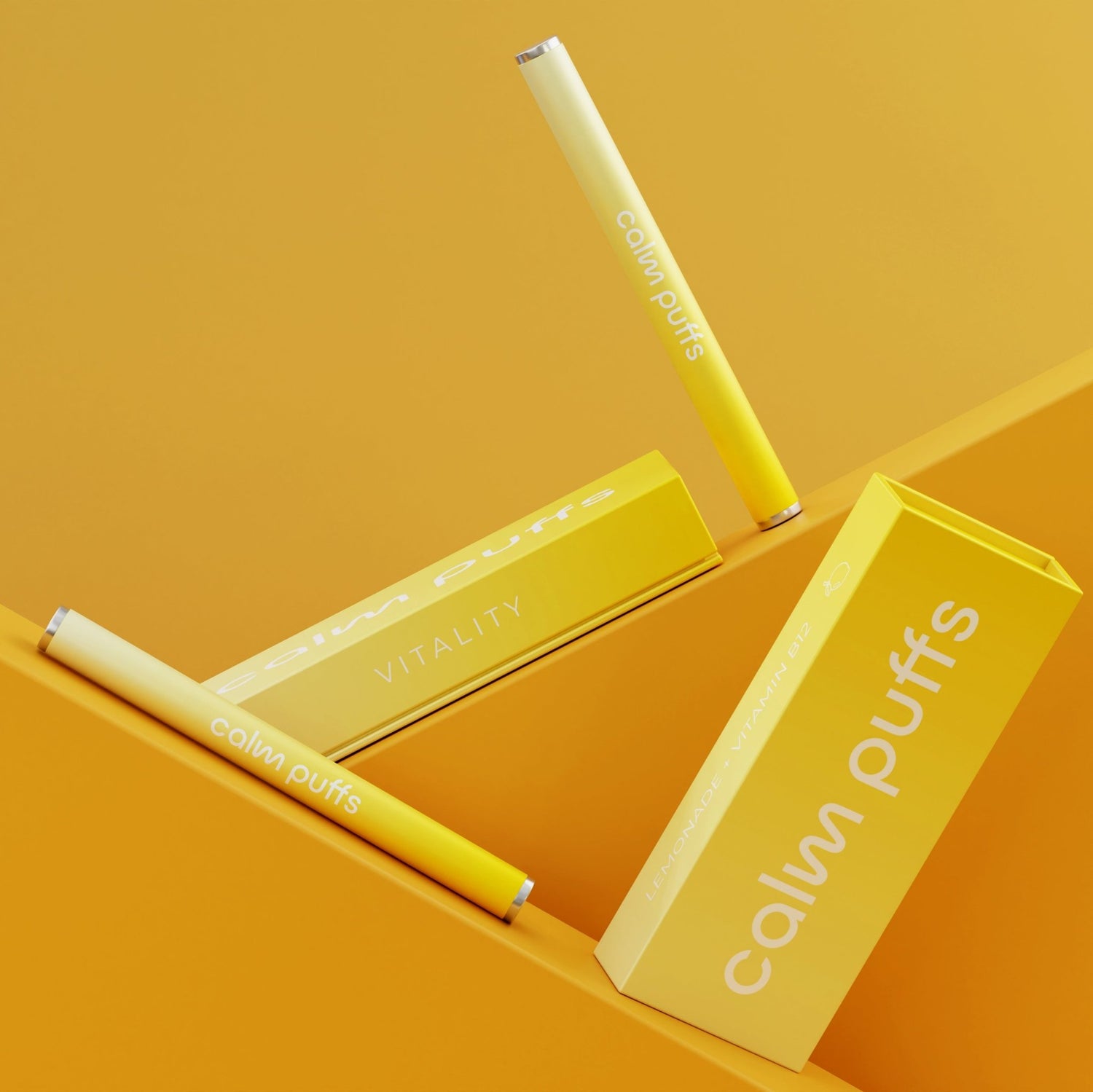 Vitamin B12 diffuser with bright lemon aroma